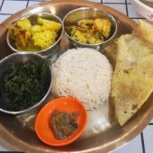 Nepali set meal