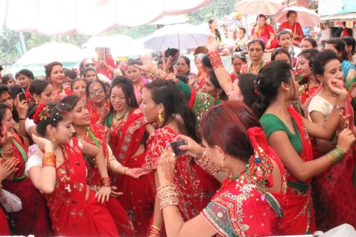 Teej festival in Nepal