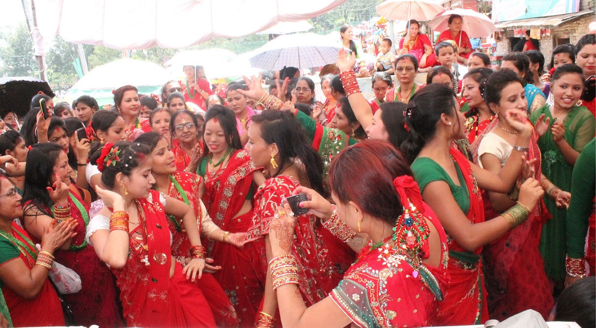 Teej festival in Nepal