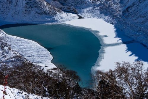 Birendra lake outbrust
