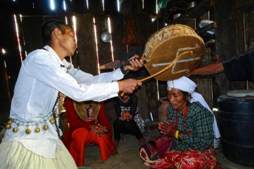 Dhami Jhakri Samanic practice in Nepal