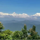 Mountain view from Bajthala