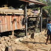 Rural village in Nepal