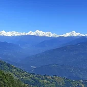 Himalayan View From Balthali Village 1